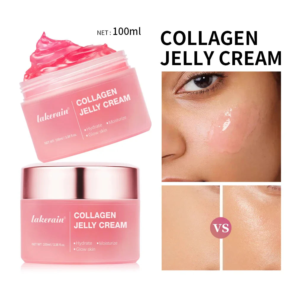 Revitalizing Collagen Jelly Cream with Niacinamide - Anti-Aging, Hydrating, and Firming Skincare Solution