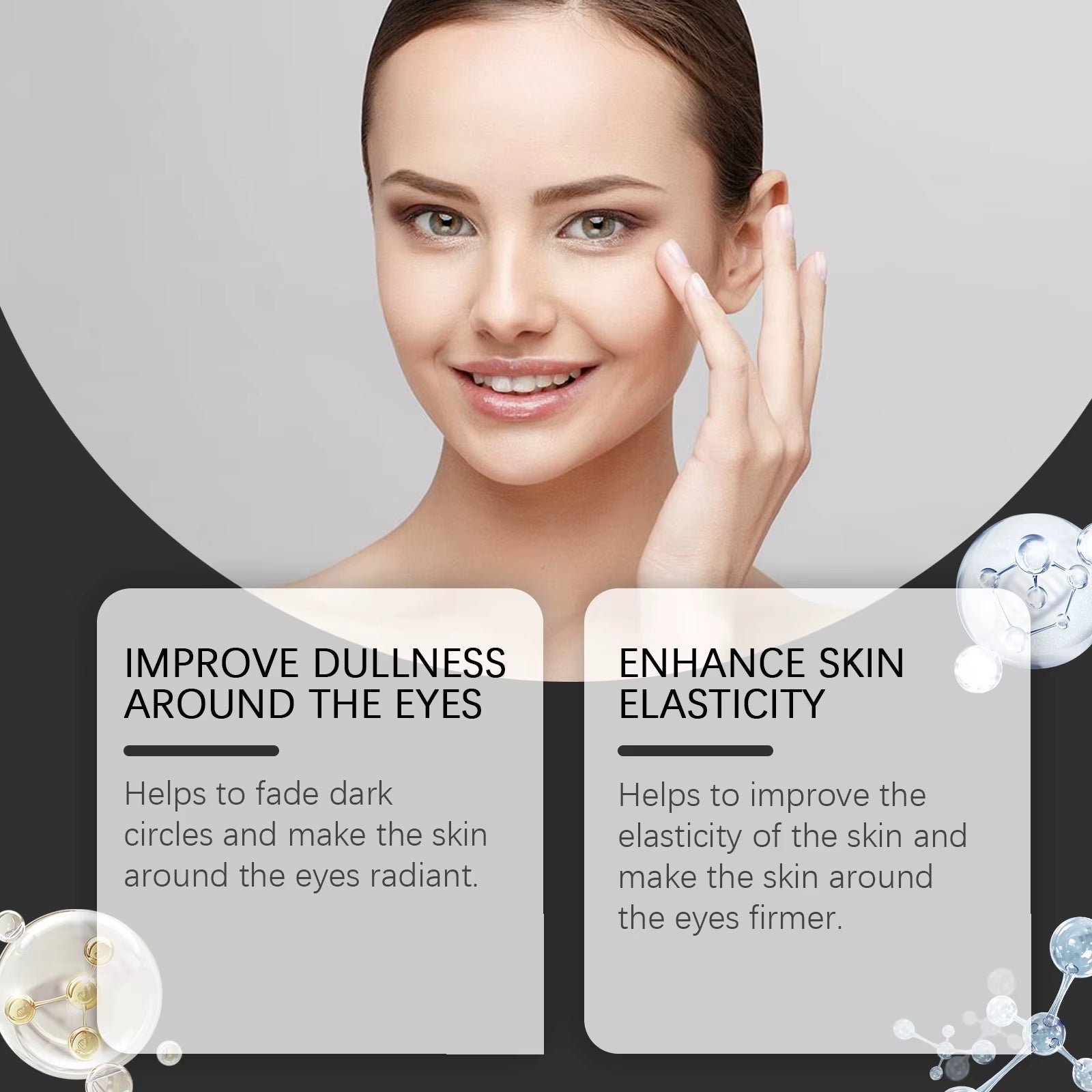 Lift Eye Cream anti Wrinkles Reduce Fine Lines Fade Dark Circles Remove Puffiness Delay Aging Tightening Revitalizing Eye Cream