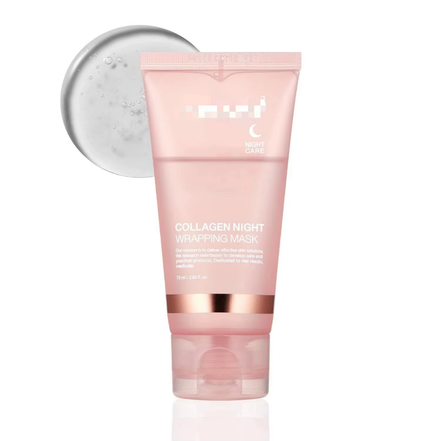Revitalizing Collagen Tear Mask - Hydrating & Firming Evening Facial Essence for Deep Cleansing & Moisture Boost