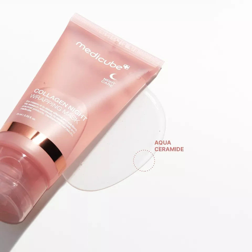 Collagen Tear Mask Transhydrating Hydrating Firming Evening Mask Facial Cleansing Mask Moisturizing Non-Dry Facial Essence Facia